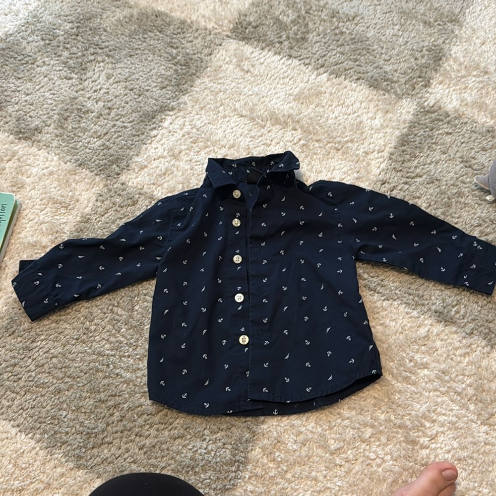 Baby button down shirt